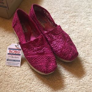 Bobs from Skechers with memory foam